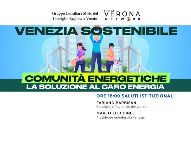 Venezia Sostenibile - La soluzione al caro energia