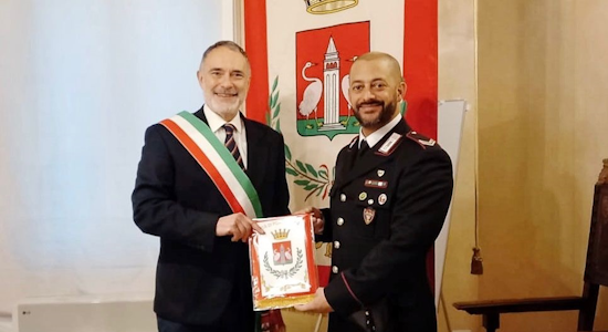 Incontro del Sindaco con il Comandante dei Carabinieri Forestale Nucleo di Portogruaro