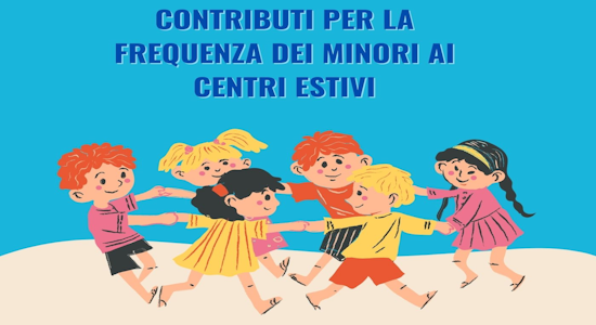 Contributi per la frequenza dei minori ai centri estivi