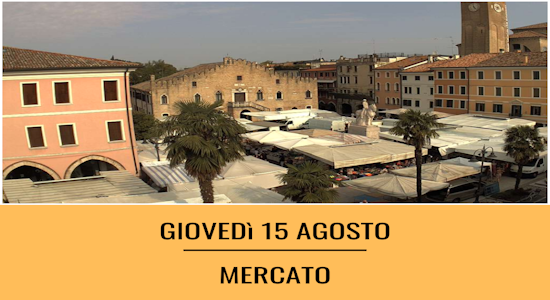 Giovedì 15 agosto confermato il mercato settimanale