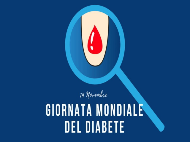 Giornata Mondiale del Diabete - Il Municipio si colora di blu