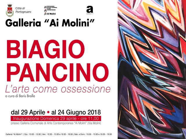 Mostra "Biagio Pancino" presso la Galleria Ai Molini