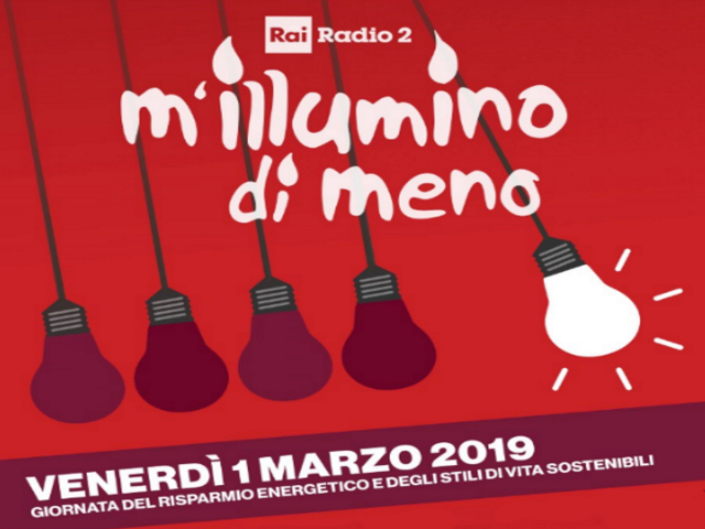 M'illumino di Meno 2019