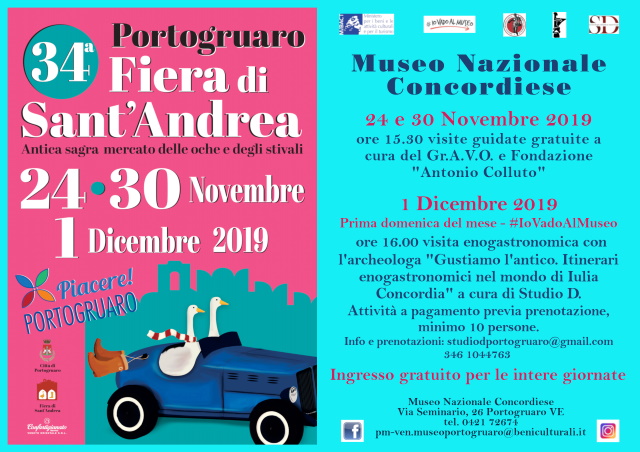Museo Nazionale Concordiese - Fiera S.Andrea 2019