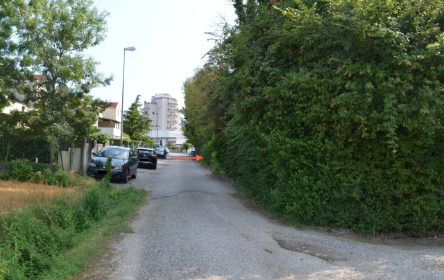 Lavori su strada e un parcheggio in via Botticelli