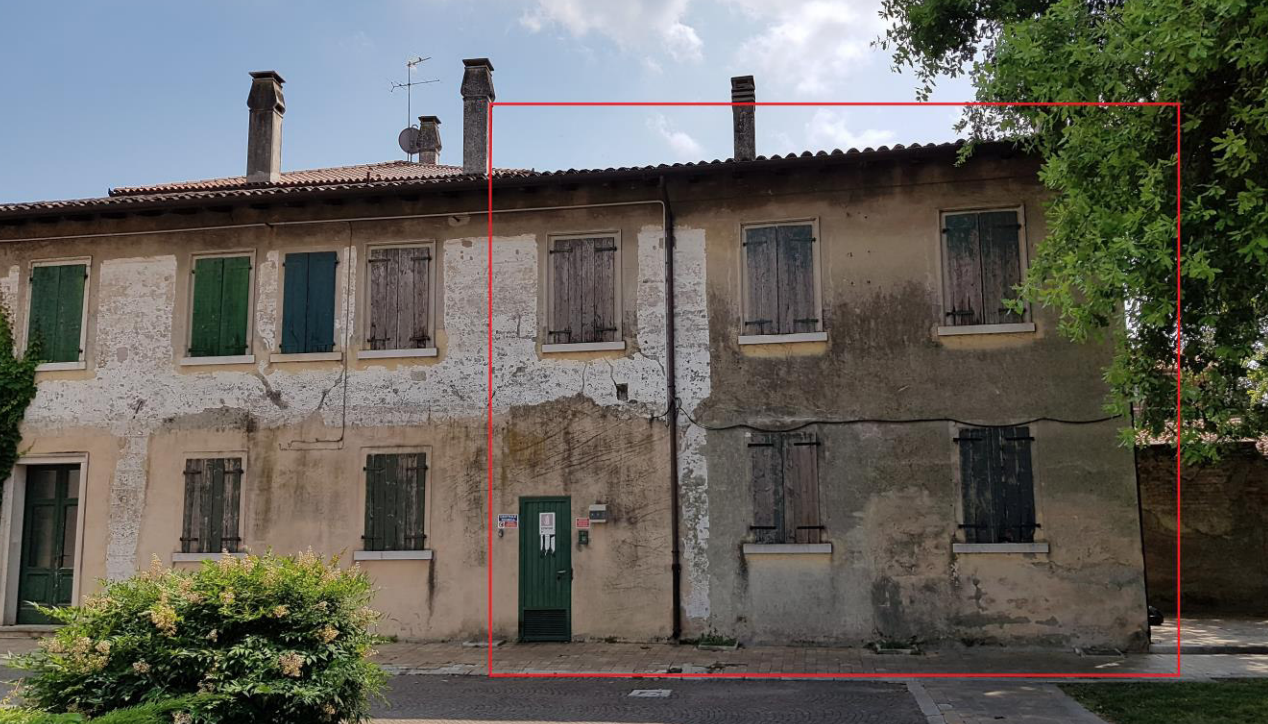 Manutenzione dell'ex portineria della Villa