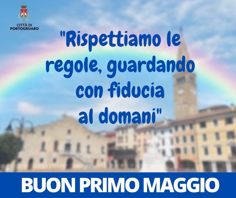 1° Maggio - Messaggio del Sindaco Senatore