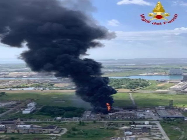  Incendio a Porto Marghera