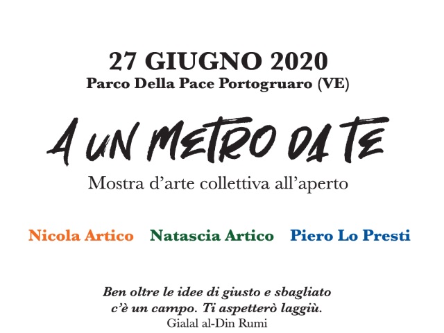 "Ad un metro da te" - Mostra collettiva