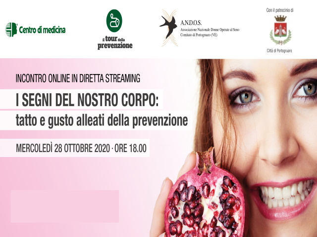 A.N.D.O.S. (incontro On-Line) - I segni del nostro corpo: Mercoledì 28.10.20 · ore 18