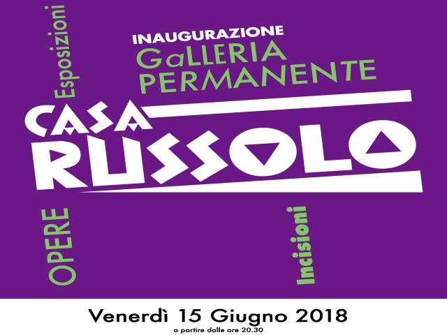 Casa Russolo: inaugurazione