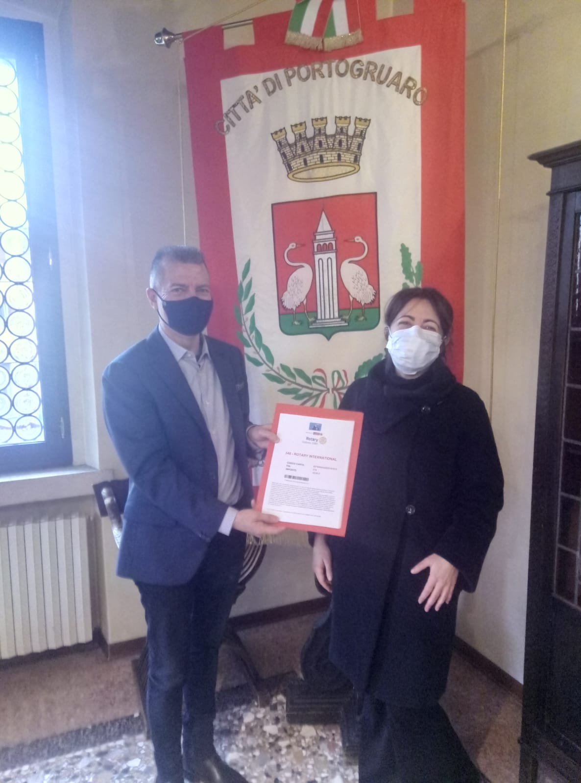 Iniziative del Rotary per le famiglie bisognose