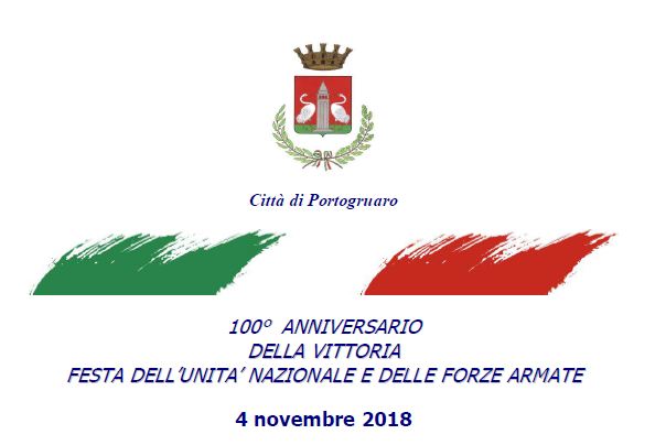 100° Anniversario della Vittoria -Programma