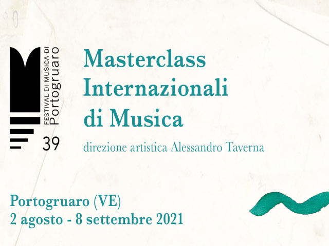 Masterclass Internazionali di Musica: scadenza iscrizioni 16.07.2021