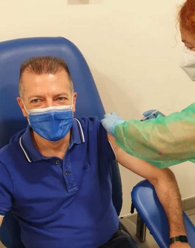 Il Sindaco Florio Favero: “Io mi sono vaccinato per la seconda volta e tu?”